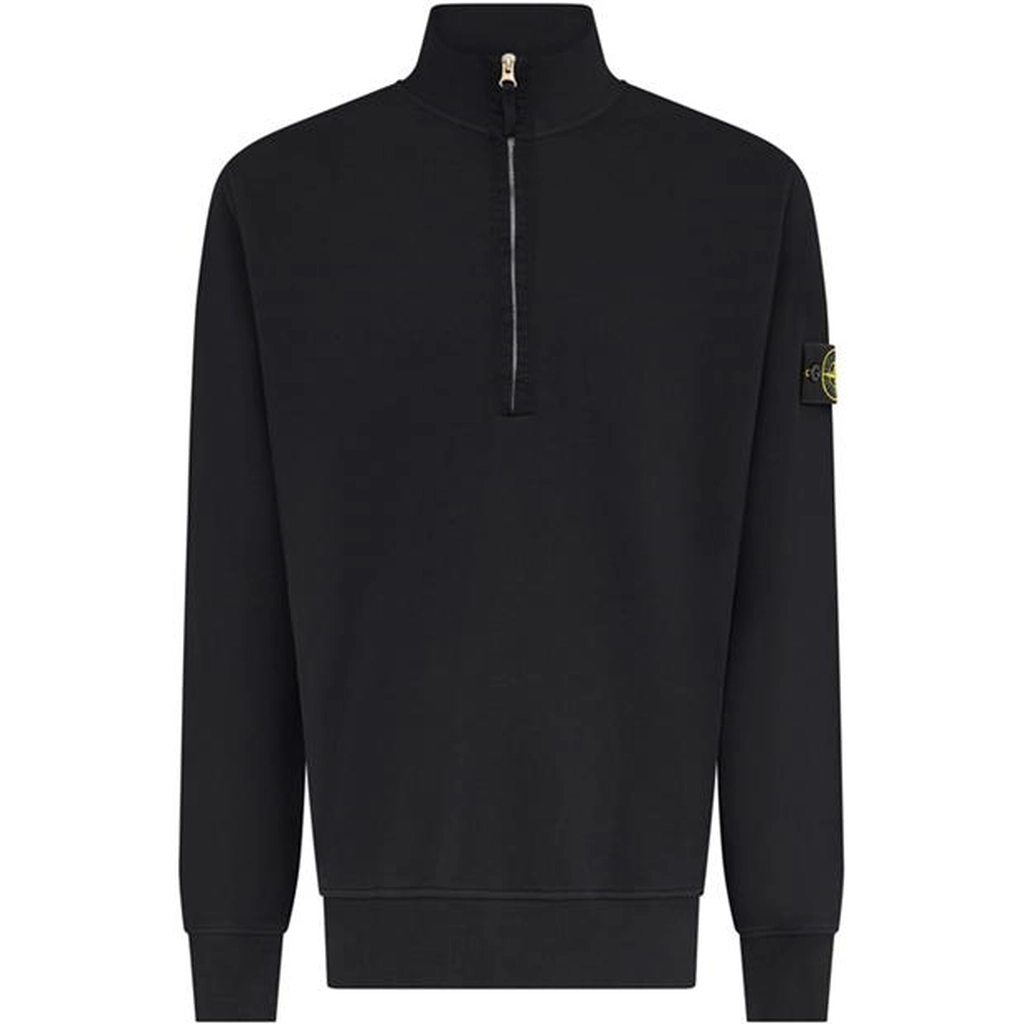 Stone Island Stone Hw Fleece 1/4Z Sn44 - Black